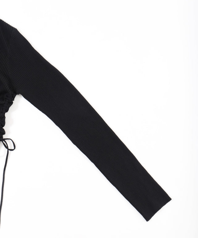 サイドドロストカーディガン