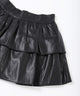PUティアードミニスカート