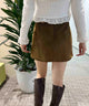合皮ベルトツキスカート