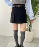 合皮ベルトツキスカート