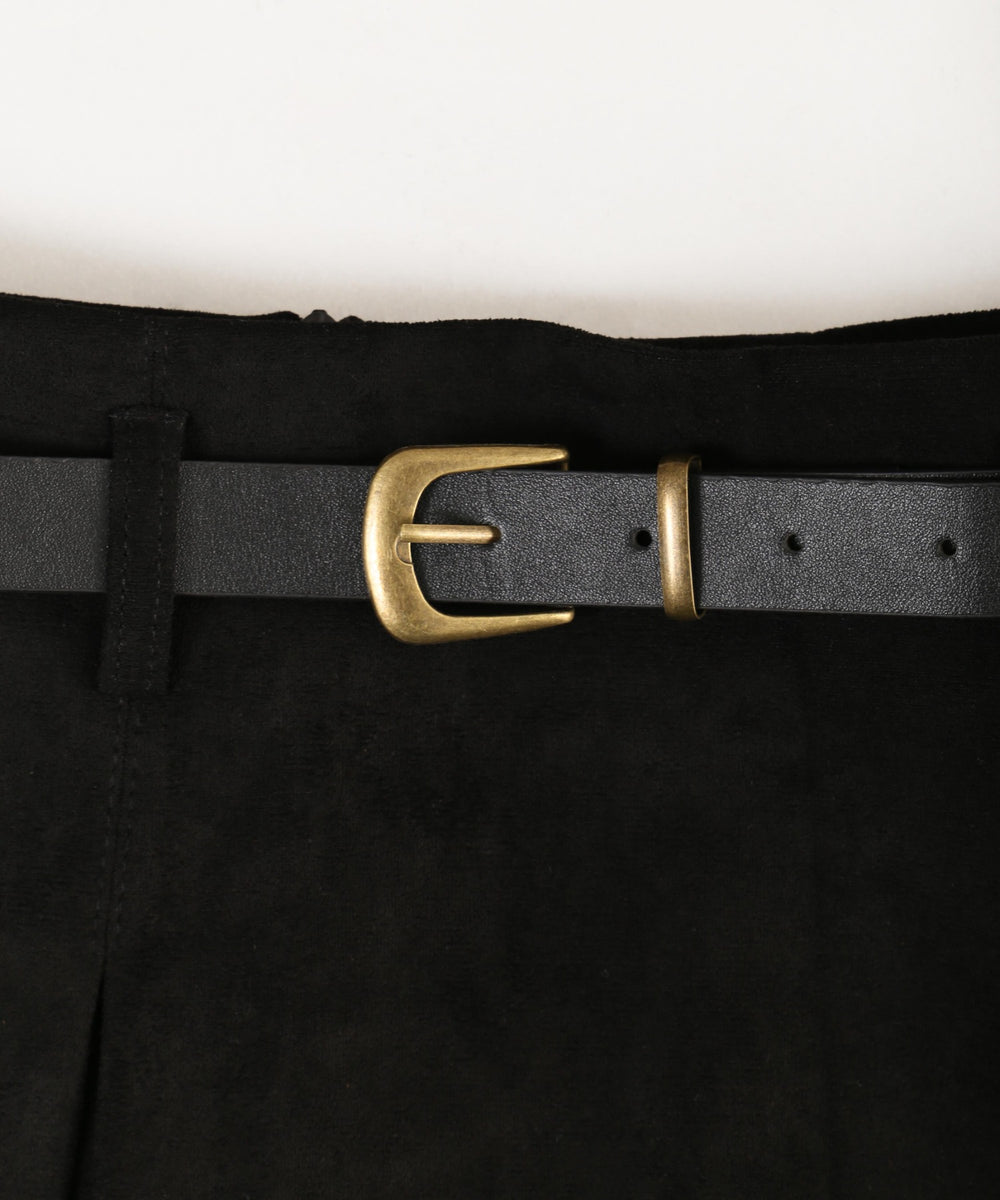 合皮ベルトツキスカート