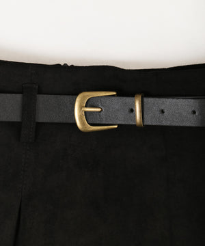 合皮ベルトツキスカート