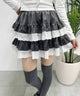 レースキリカエティアードスカート