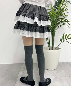 レースキリカエティアードスカート