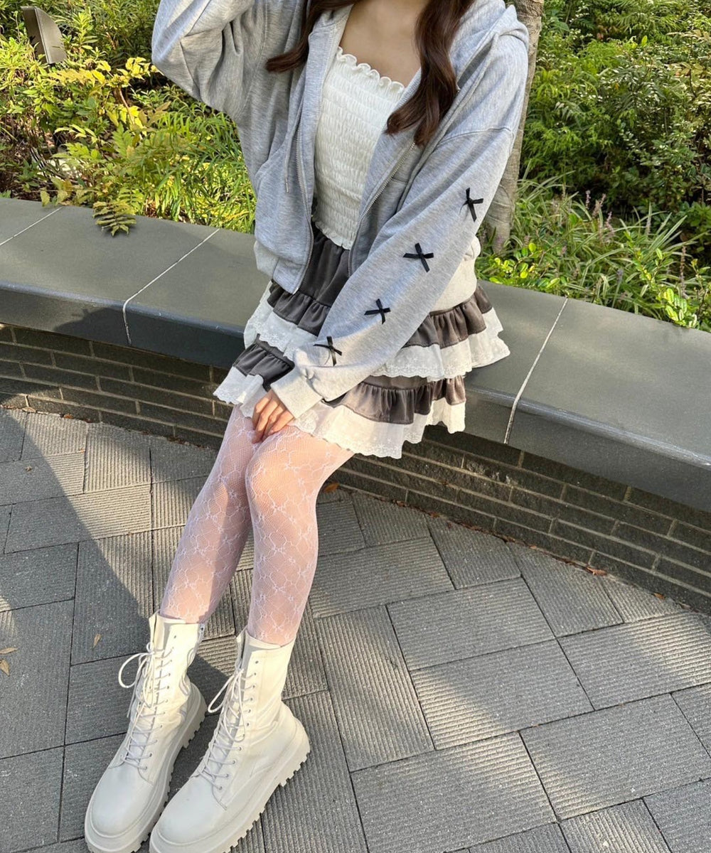 レースキリカエティアードスカート