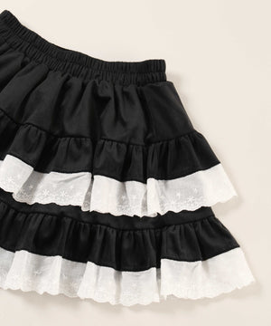 レースキリカエティアードスカート