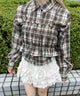 ビスチェセットチェックシャツ
