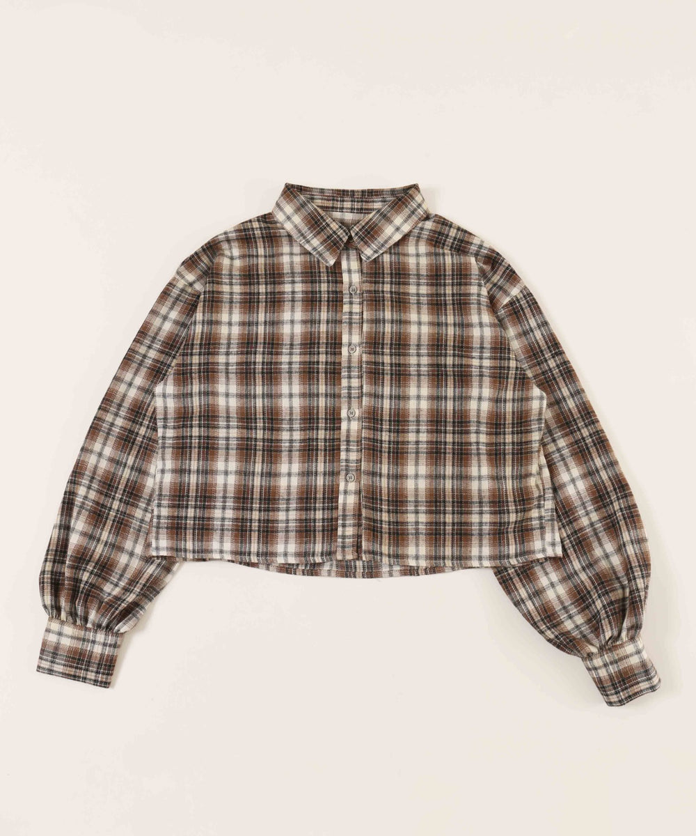 ビスチェセットチェックシャツ