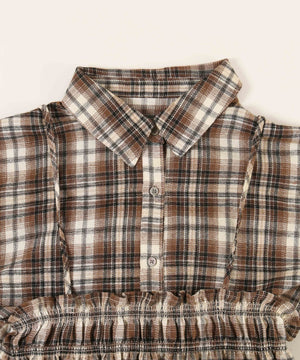 ビスチェセットチェックシャツ