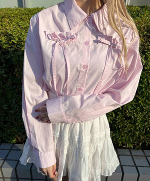 ピンク モデル：160㎝ F着用