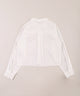 フリルリボンブラウス