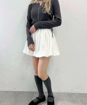 ボリュームバルーンミニスカート