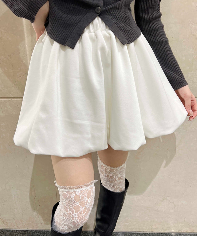 ボリュームバルーンミニスカート