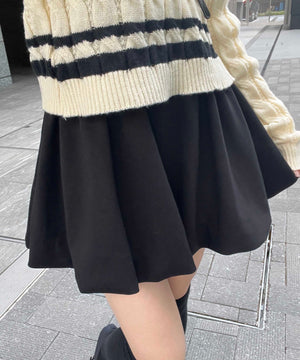 ボリュームバルーンミニスカート