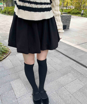 ボリュームバルーンミニスカート