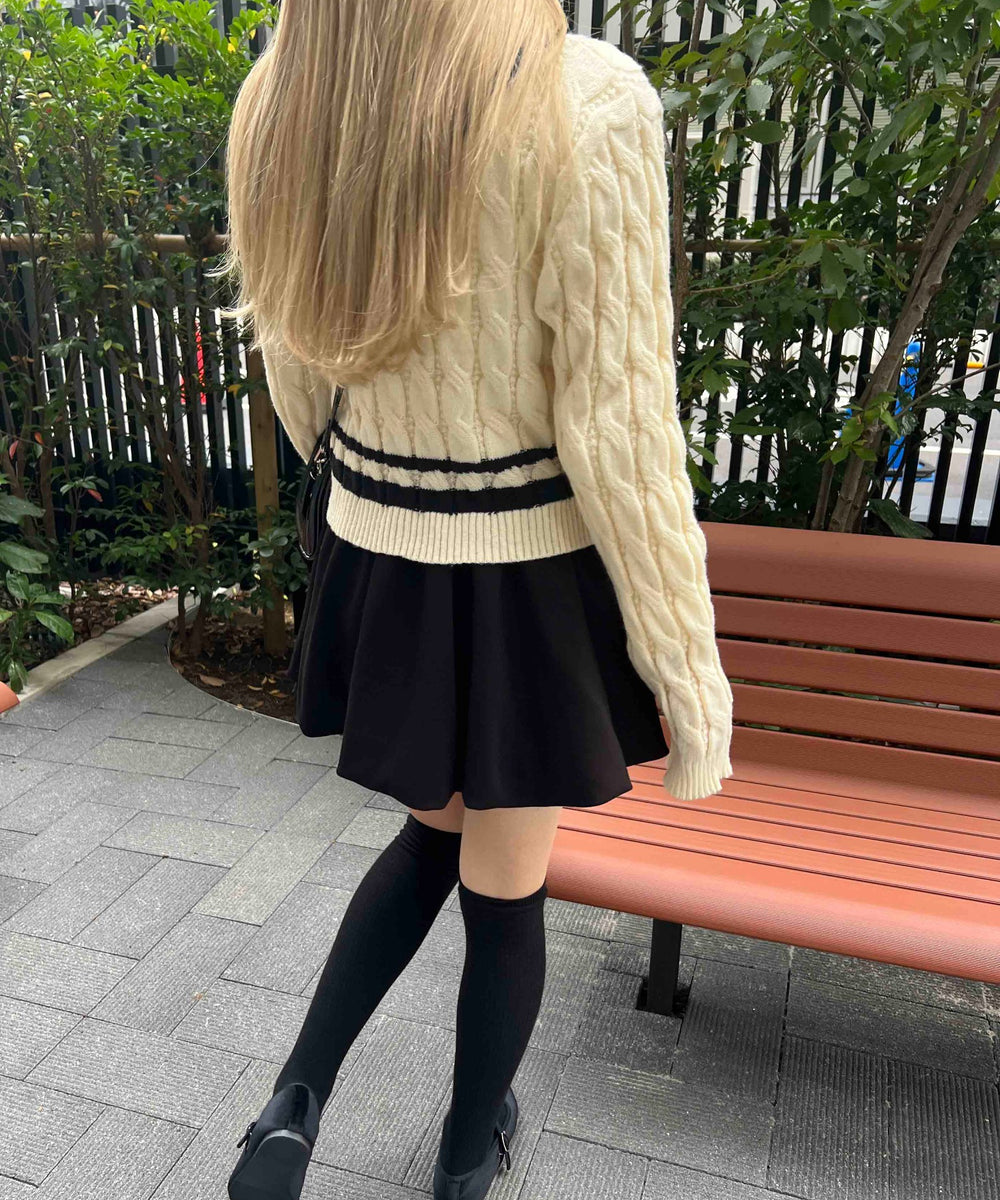 ボリュームバルーンミニスカート