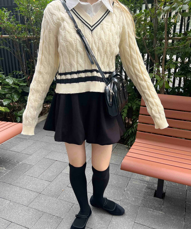 ボリュームバルーンミニスカート