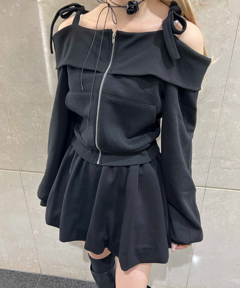 ボリュームバルーンミニスカート