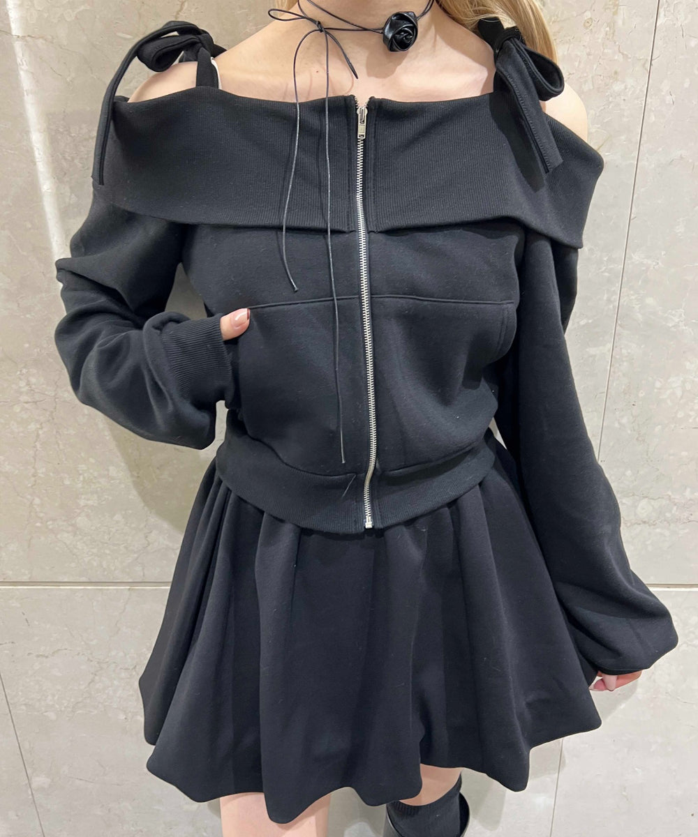 ボリュームバルーンミニスカート