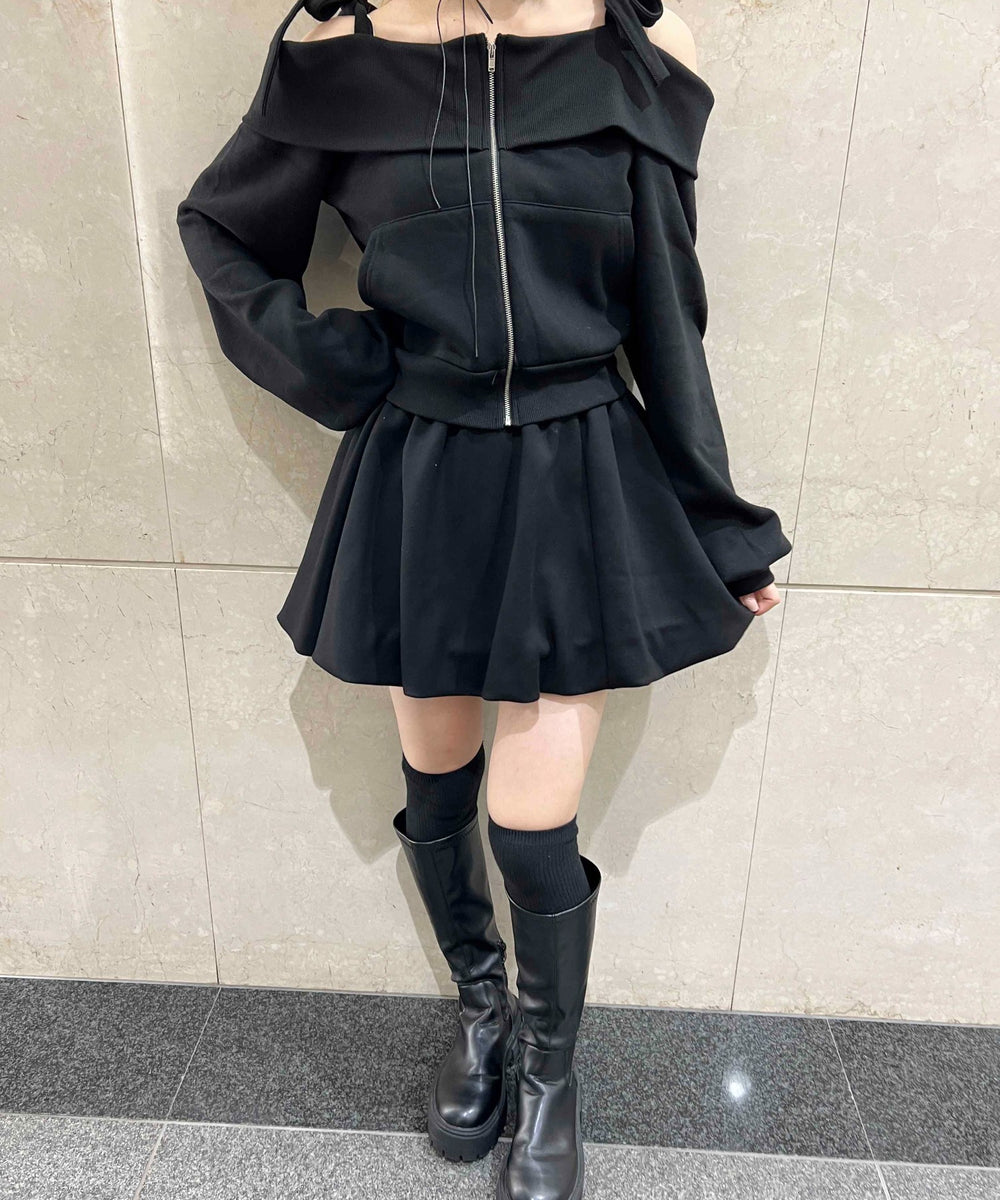 ボリュームバルーンミニスカート