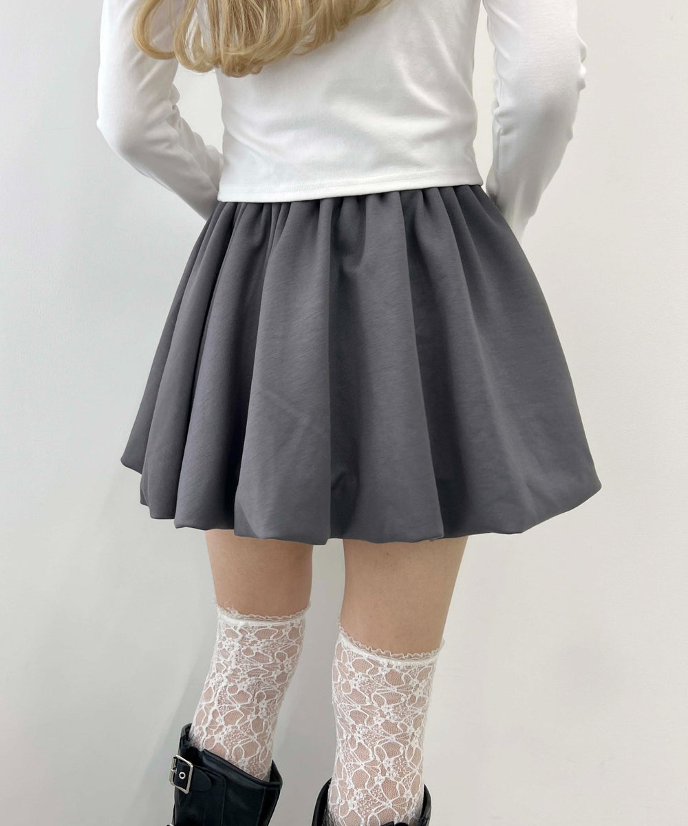 ボリュームバルーンミニスカート