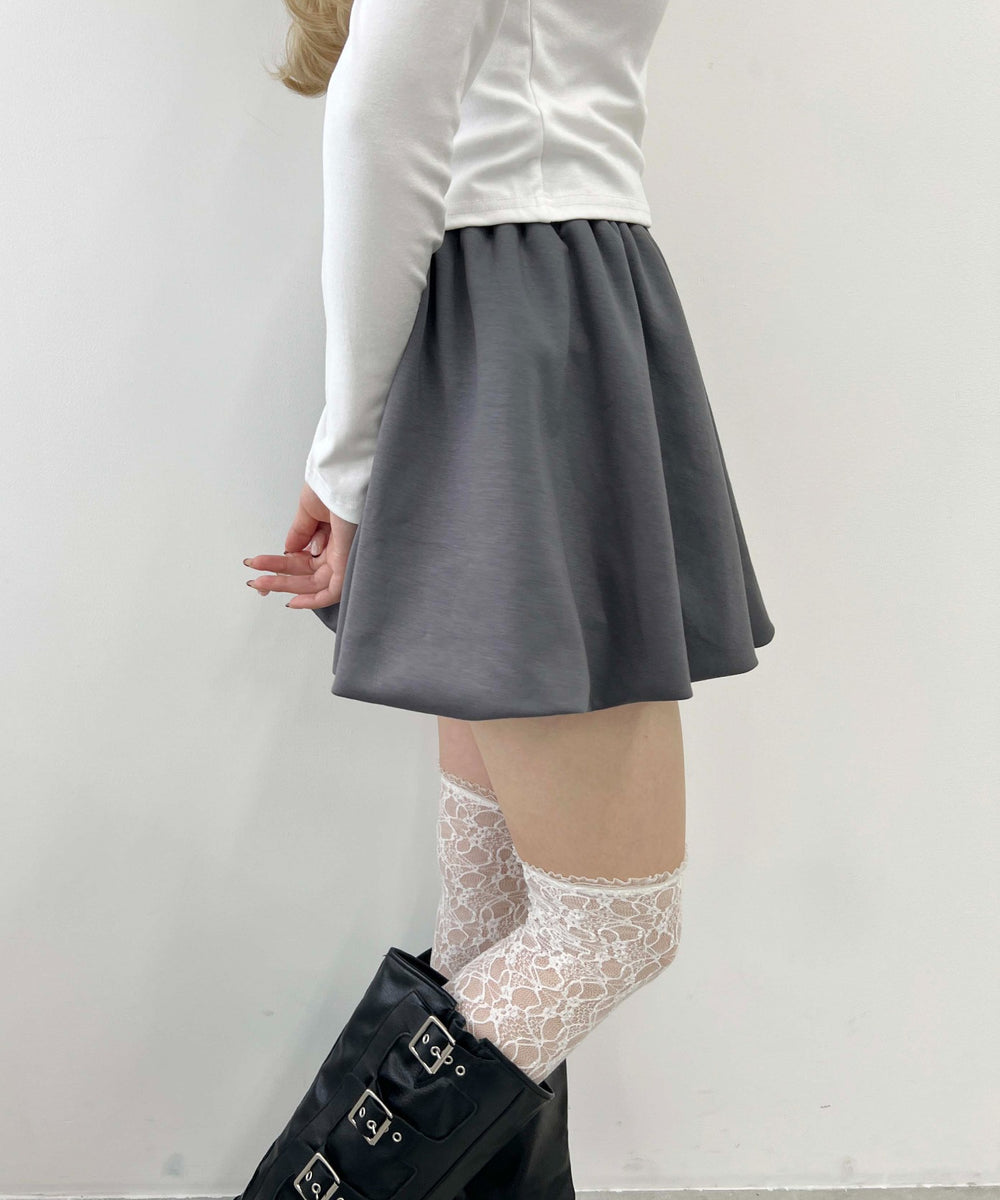 ボリュームバルーンミニスカート