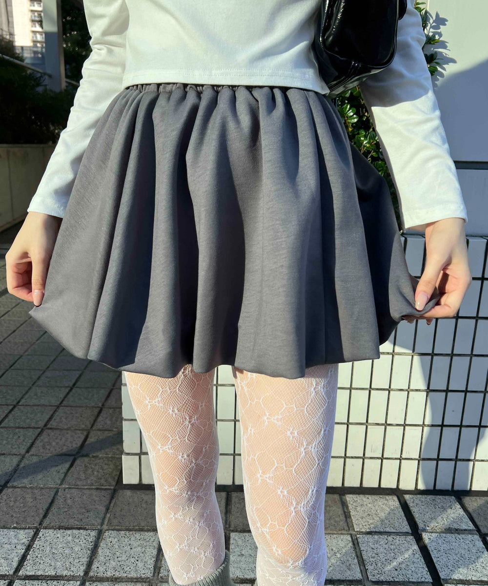 ボリュームバルーンミニスカート