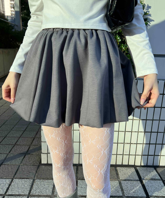 ボリュームバルーンミニスカート