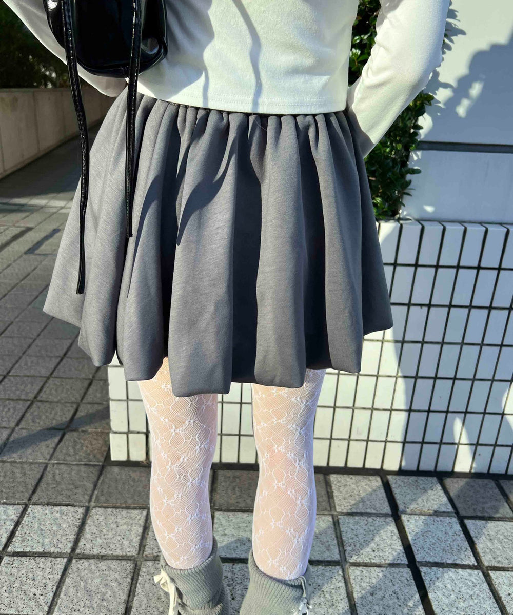 ボリュームバルーンミニスカート