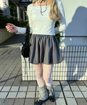 ボリュームバルーンミニスカート