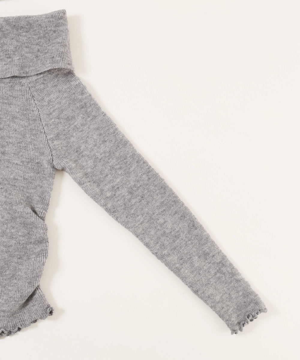 メロウオフショルニット