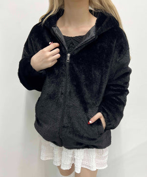 クマフェイクファーパーカー