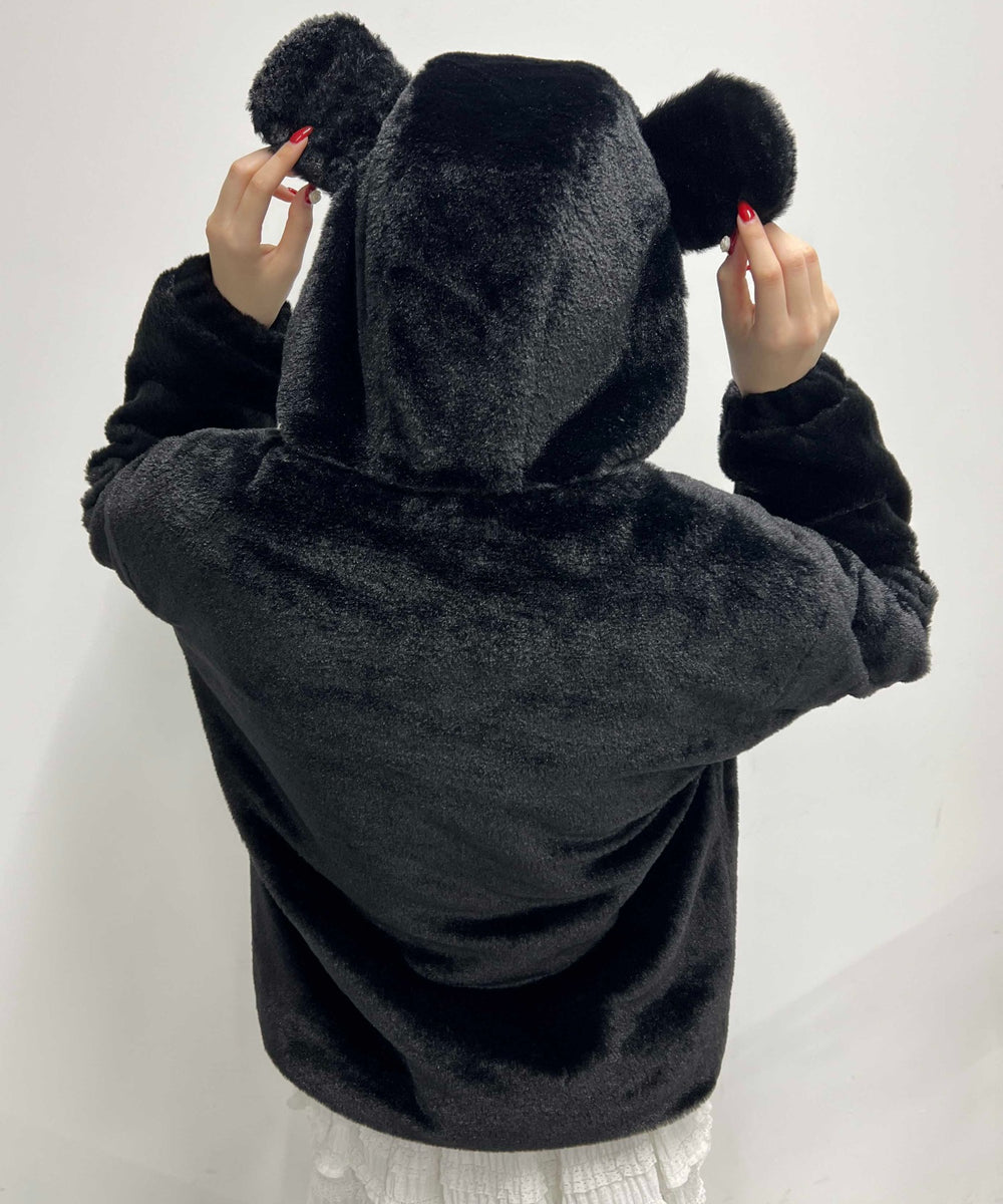 クマフェイクファーパーカー