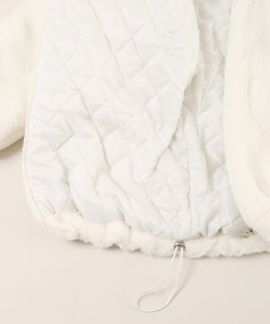 クマフェイクファーパーカー