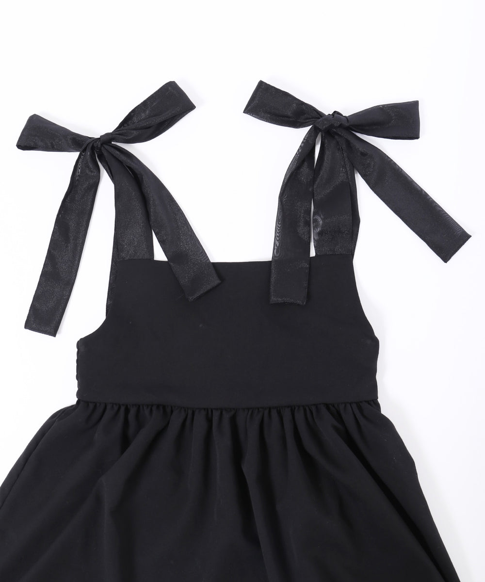 シフォンリボンワンピース