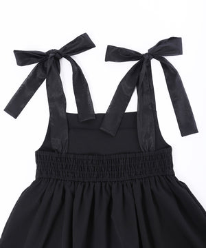 シフォンリボンワンピース