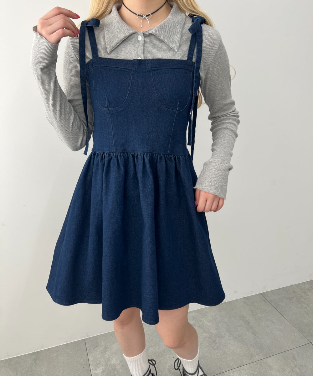 デニム モデル：160㎝ F着用