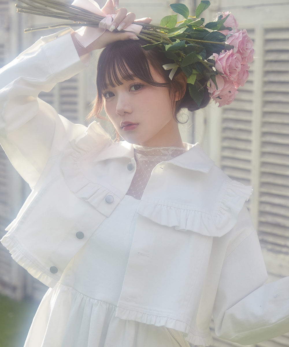 ホワイト モデル：158㎝ F着用