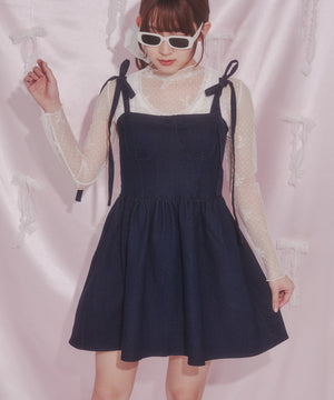 デニム モデル：160㎝ F着用