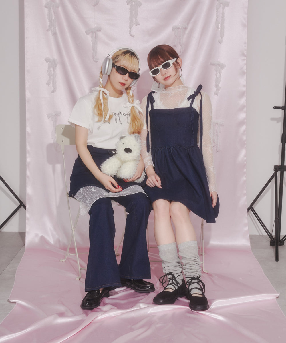 デニム モデル：160㎝ F着用