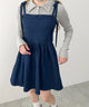 デニムビスチェミニワンピース