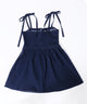 デニムビスチェミニワンピース