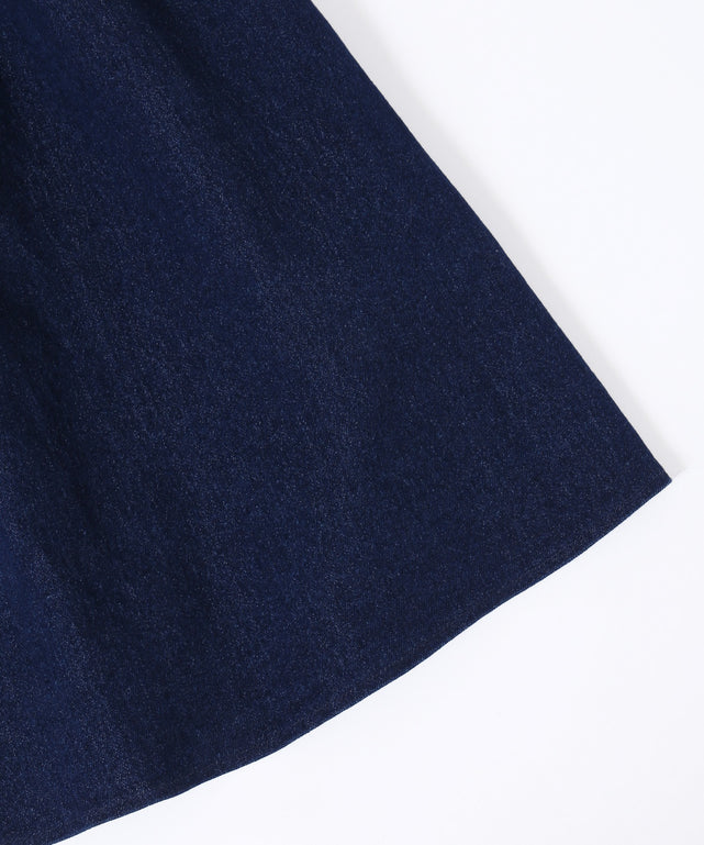 デニムビスチェミニワンピース