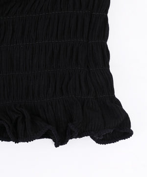 シャーリングフリルキャミソール