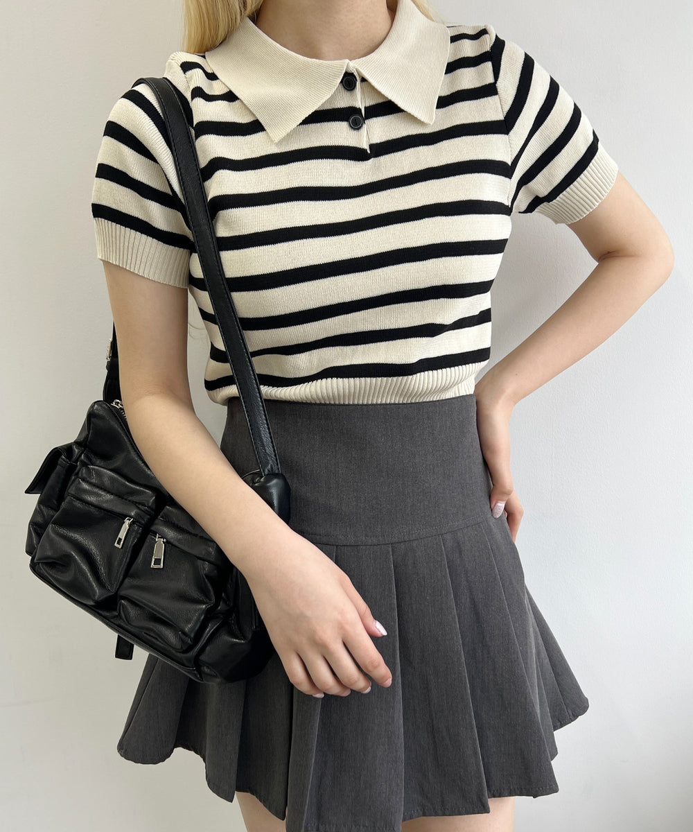 ベージュ モデル：160㎝ F着用