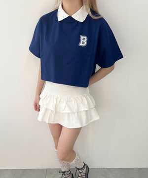 BワンポイントショートTシャツ