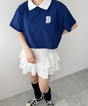 BワンポイントショートTシャツ
