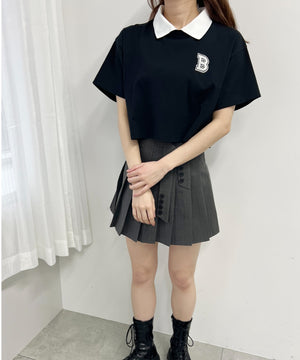 BワンポイントショートTシャツ