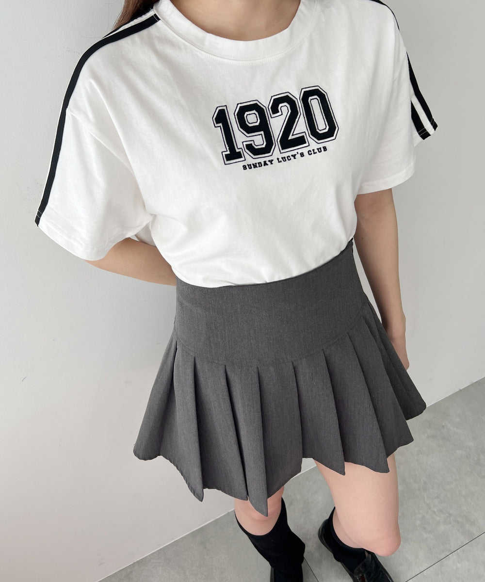 2ラインショートTシャツ