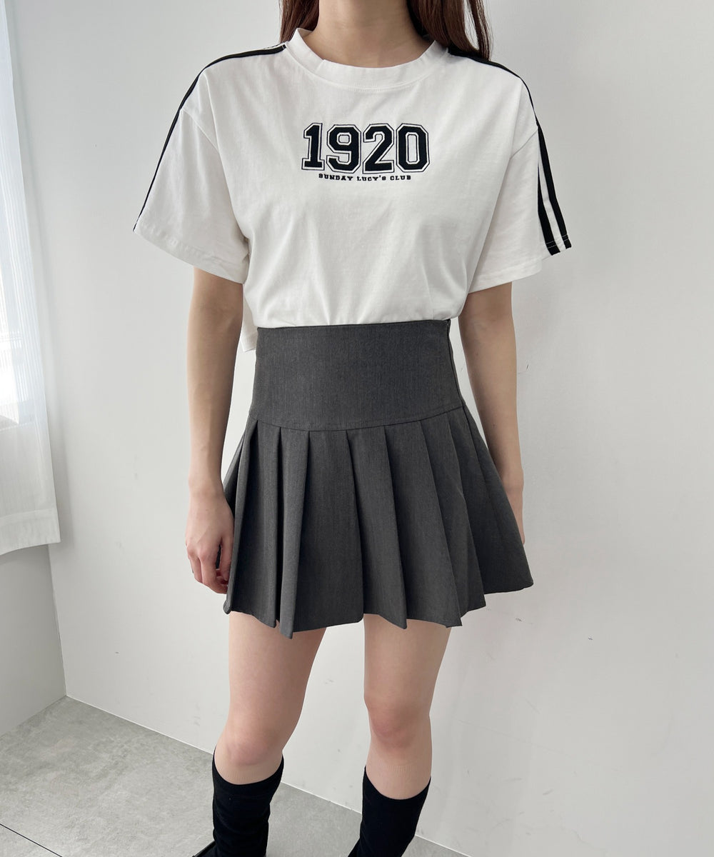 2ラインショートTシャツ